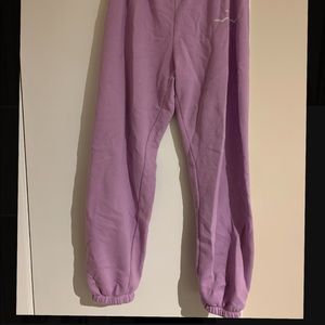 Light purple lazy pant sweat pants!!